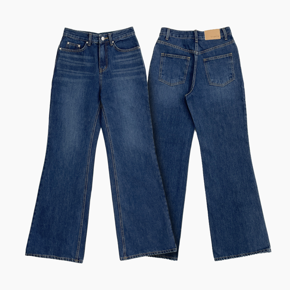 High-rise Bootcut Jeans