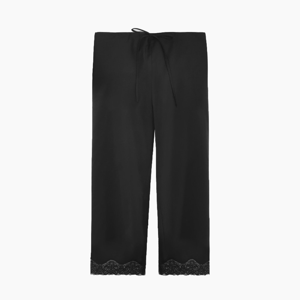 [Pre-order]Scalloped-lace Pants